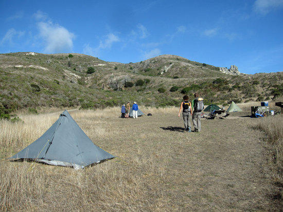 First View of Campsite 13