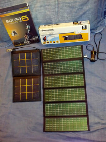 powerfilm vs solar 6 panels unfolded