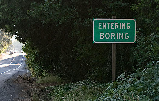 City Limits sign