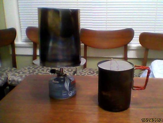 The "Adjustable Original" screen & heat defelector