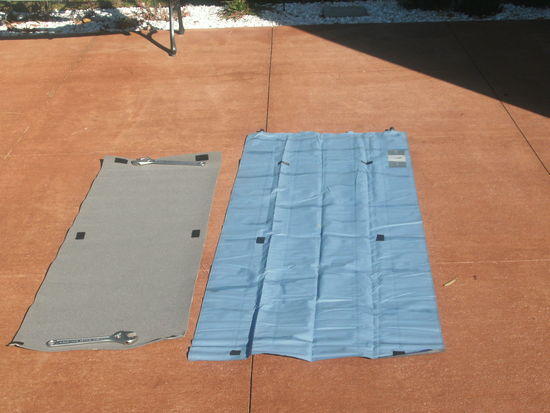 Pads with velcro