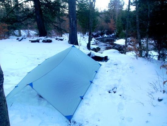 BMW Spinnaker Tarp at the campsite