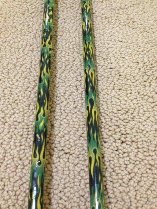 Green flame Shaft Skinz