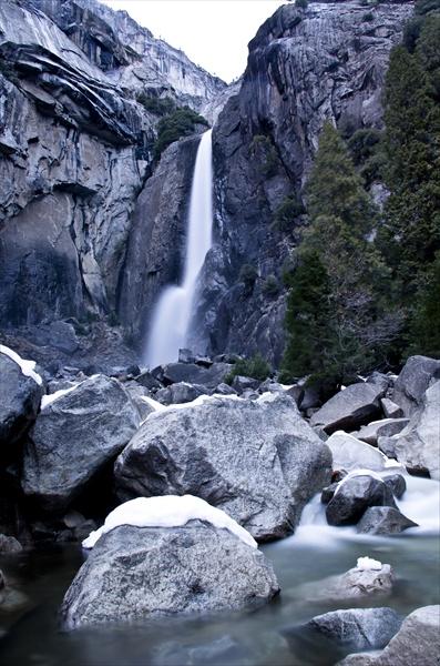 lower yosemite falls