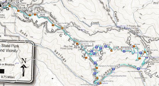 Henry Coe Caches
