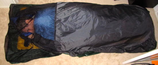 Bivy with me inside