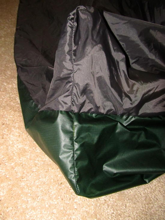 Bivy foot detail