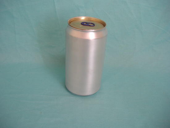 Brushed finish Foster's can