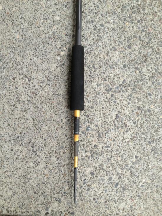 tenkara in trekking pole