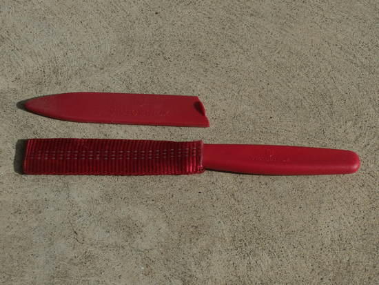 Red sheath