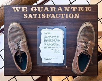 Guarantee Plaque