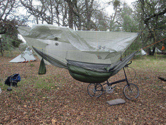 Hammock and Bike