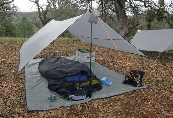 Borah Gear Tarp and Bivy Setup