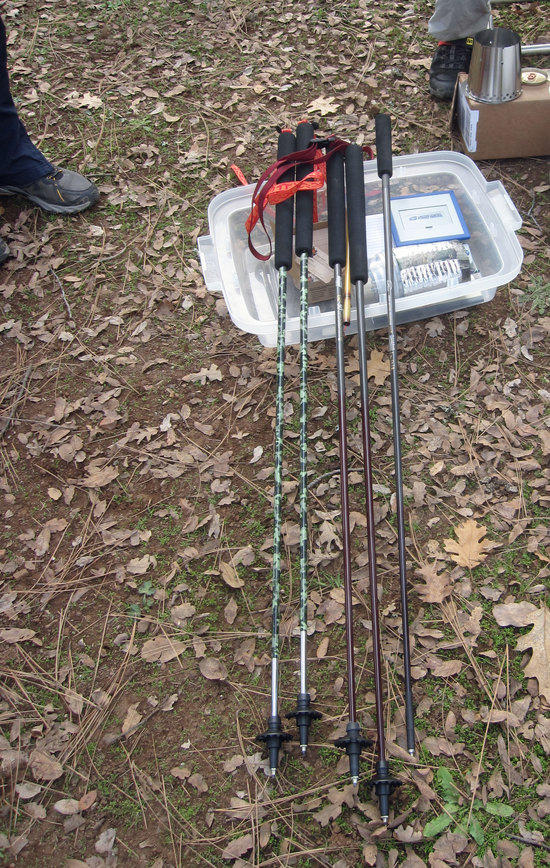 Close Up of Poles