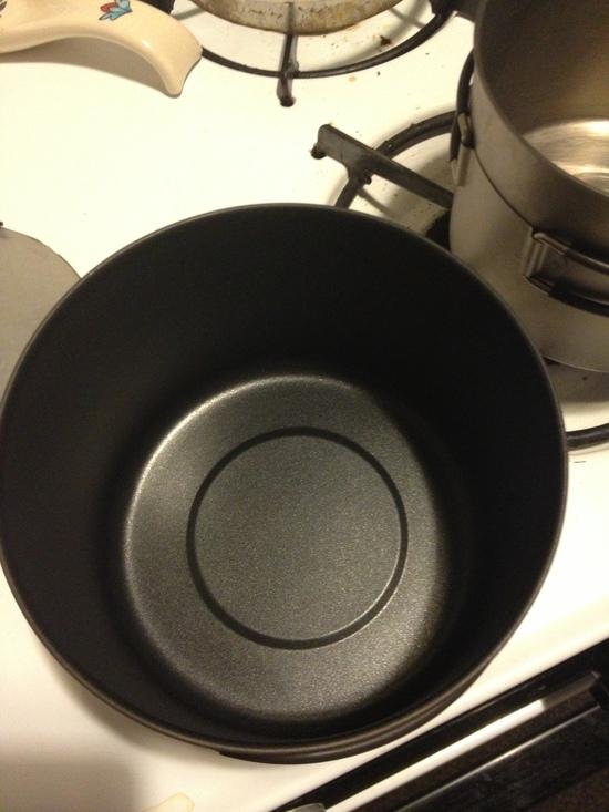 pot before