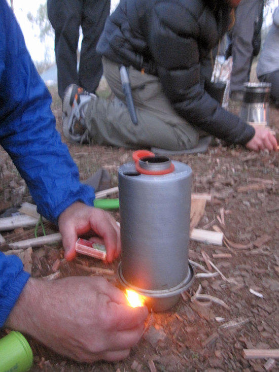Marc Gets the Boiler Going