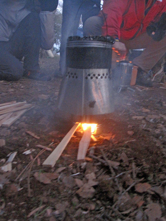 Rick's Way to Feed the Fiery Beast