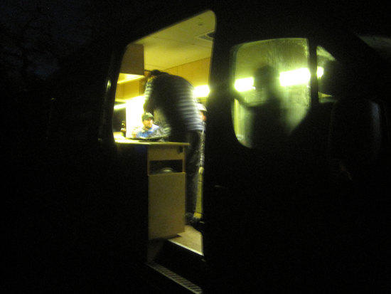 Hanging Out in the Van
