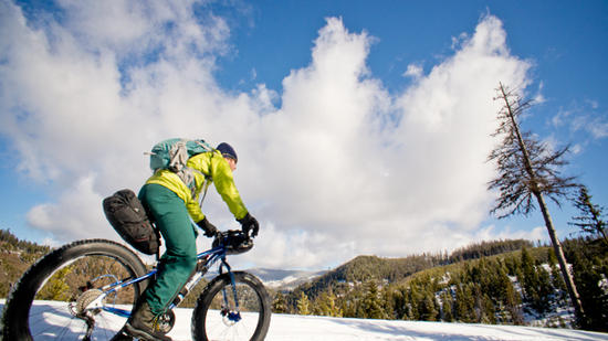 Fatbiking West Fork Butte Lookout
