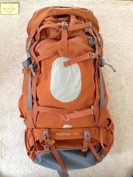 osprey aether 70 orange