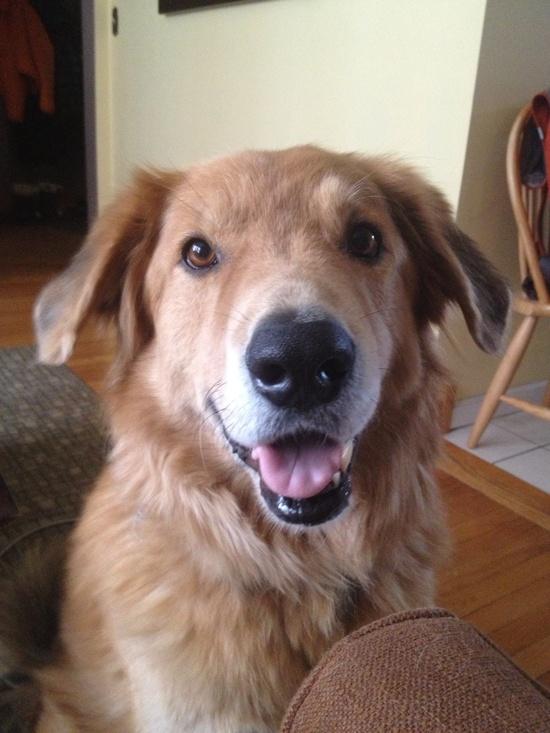 Chuck smiling