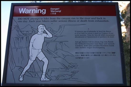 Warning