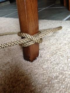 clove hitch that can slip