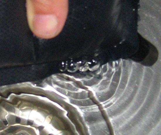leaking thermarest clone