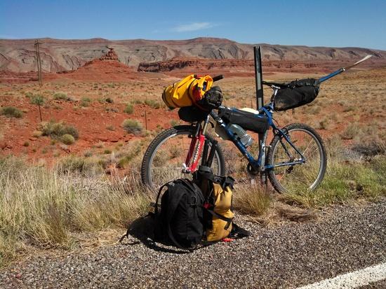 Bike at Mexican Hat