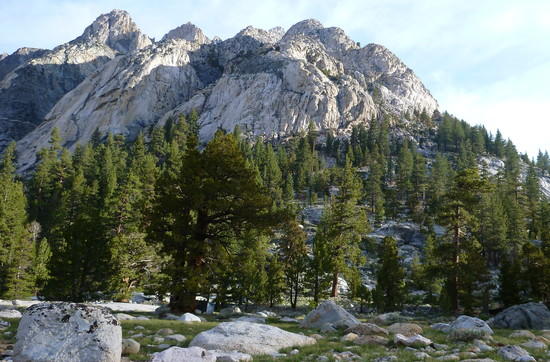 Scenery on Hike to Rae Lakes