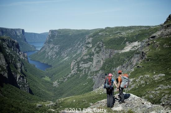 The classic view of western brook pond