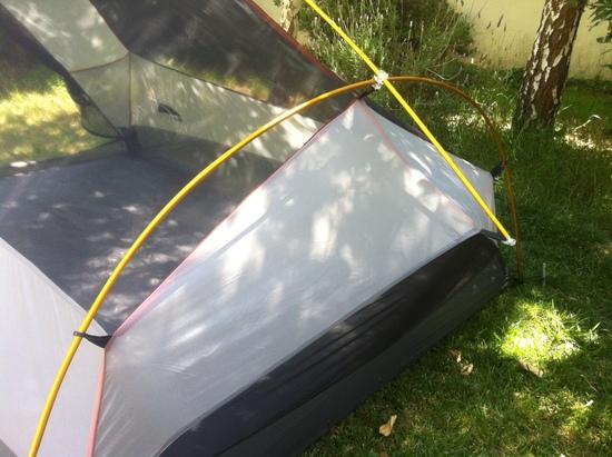 Rear of Tent