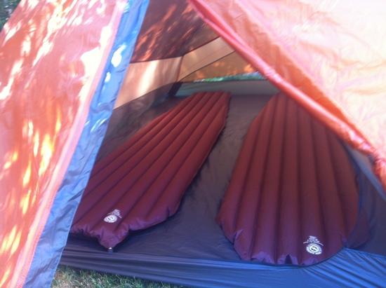 Two Long Insulated Air Core Pads