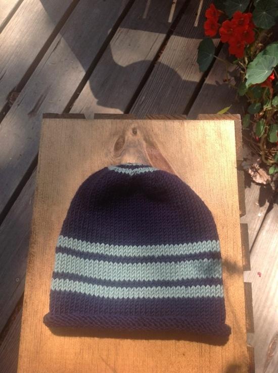 Blue striped