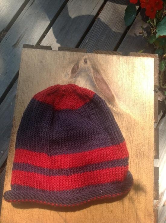Blue and red