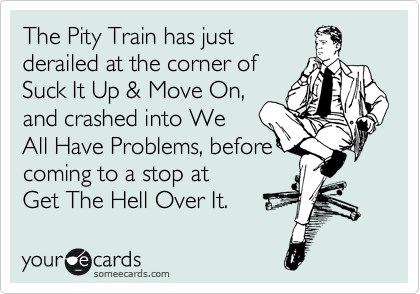 The Pity Trian Derailed