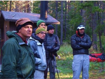 iGames faces set, participants listen to expected trail and weather conditions./i