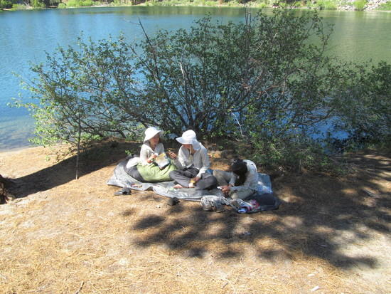 Break at Roosevelt Lake