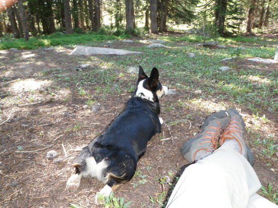 Kep and Dave Upper Basin Lake
