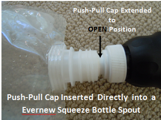 Direct Insertion Push-Pull Cap