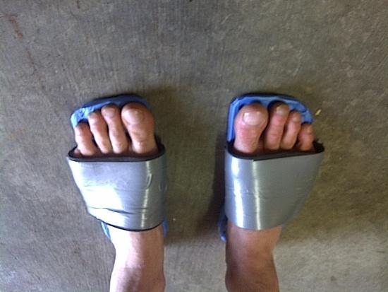 home made incamp thongs