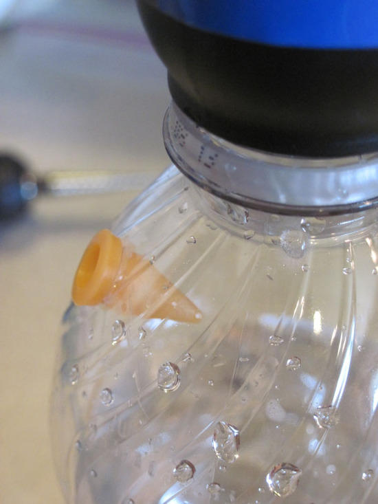 check valve in bottle #3