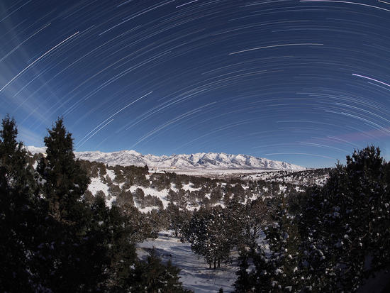 Timelapse stitched in startrails.exe