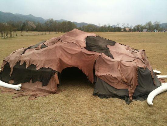 Paeleolithic shelter at Jeongok