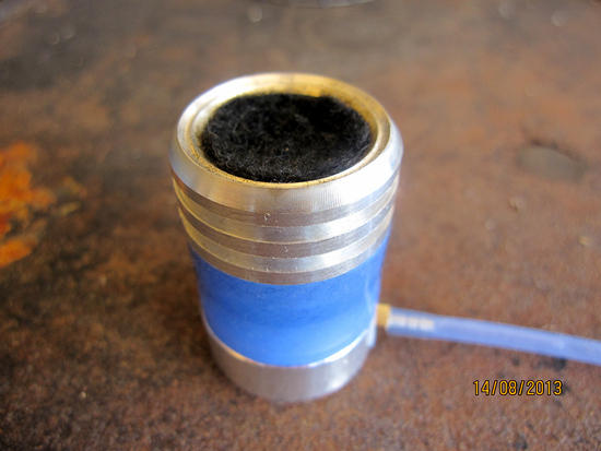 Modified Wick on Bongo Stove for dry baking.