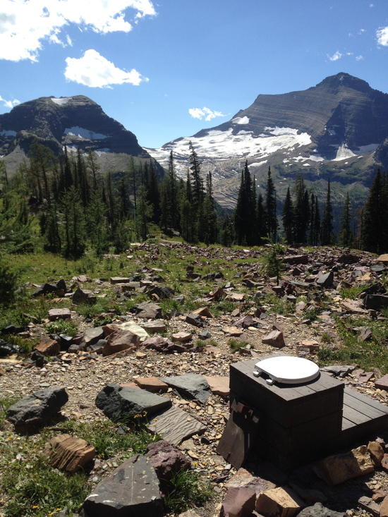 Boulder Pass pit toilet