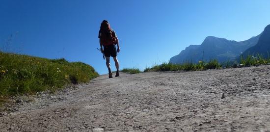 hikers Highway from Lenk to Adelboden