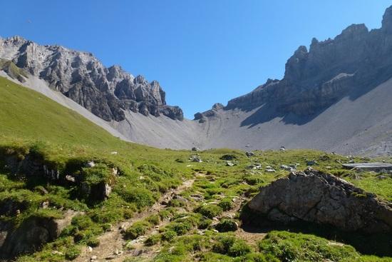 Pass &ldquo;Bunderchrinde&rdquo; 2385m