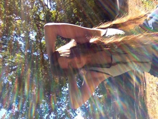 Outside