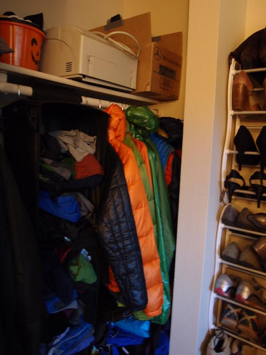 gear room closet